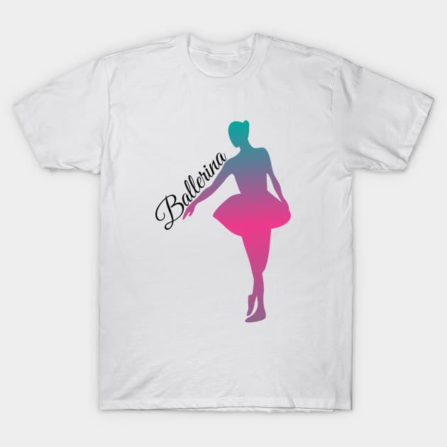 Ballerina design T-Shirt by YouChoice Creations